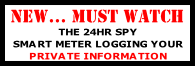 THE 24HR SPY
SMART METER LOGGING YOUR
PRIVATE INFORMATION 
